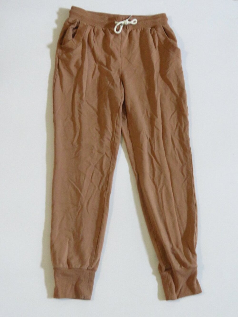 Summersalt Tan Banded Joggers